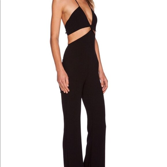 For Love & Lemons Summer Love Halter Romper Jumpsuit - Picture 2 of 12
